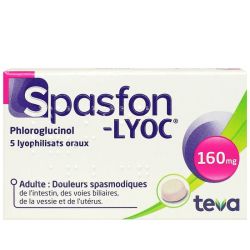 Spasfon Lyoc 160Mg Lyoph Or Plq/5