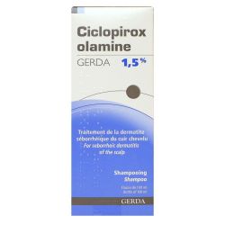 Ciclopirox Olamine Gerda 1,5 %, Shampoing, 100 Ml