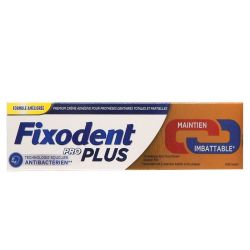 Fixodent Pro Plus Fort Longue Duree 40Gr