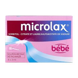 Microlax Bebe B/4 Can/3Ml