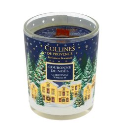 Collines De Provence Bougie Couronne Noel Pm
