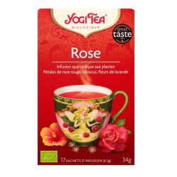 Yogi Tea Tis Ayurvedi Rose Bio 17Sach/2G