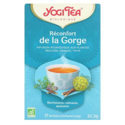 Yogi Tea Tis Ayurvédi Réconfort Gorge 17Sach