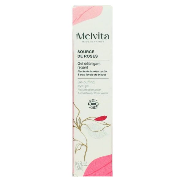 Melvita Rose Gel Defatig Regard 15