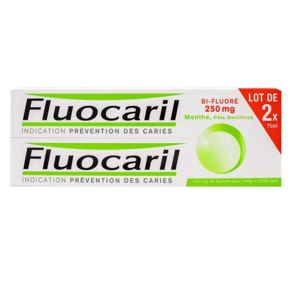 Fluocaril 250 Prevention Caries 2X75Ml