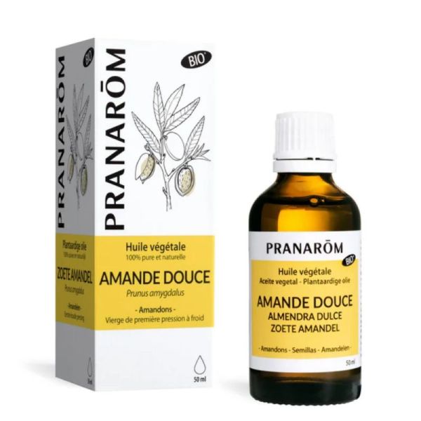 Pranarom Hle Veget Bio Amande Douce Fl/50Ml
