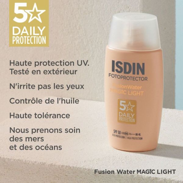 Isdin Fusion Wat Col Ligh Spf50 50