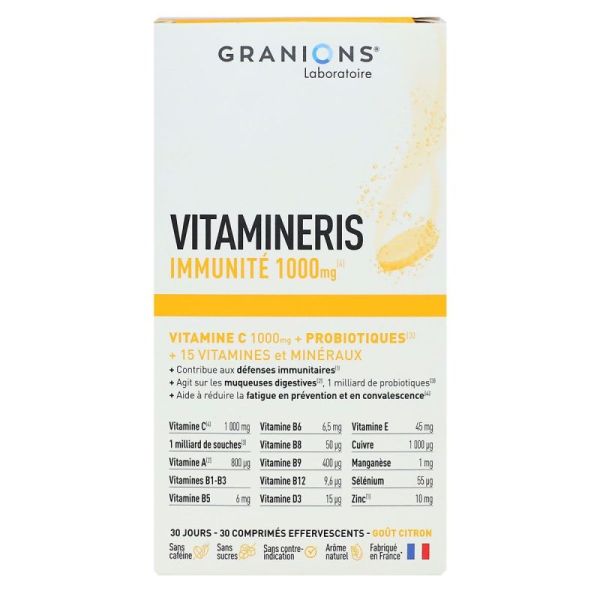 Granions Vitamineris Immun Eff 30