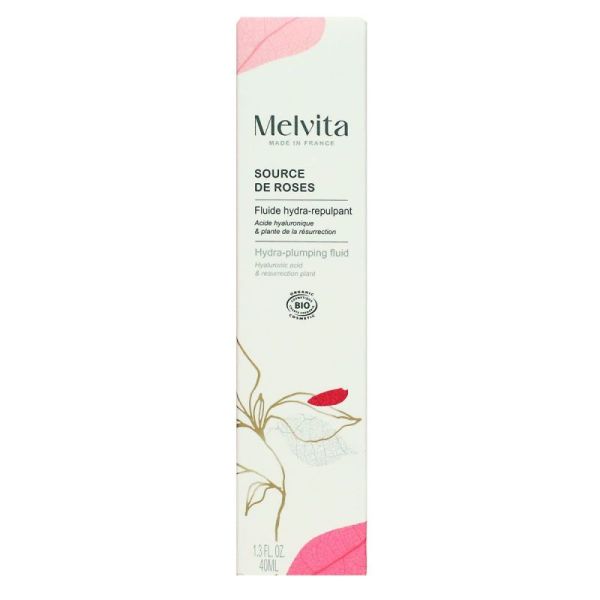 Melvita Rose Fluide Repulpant 40Ml