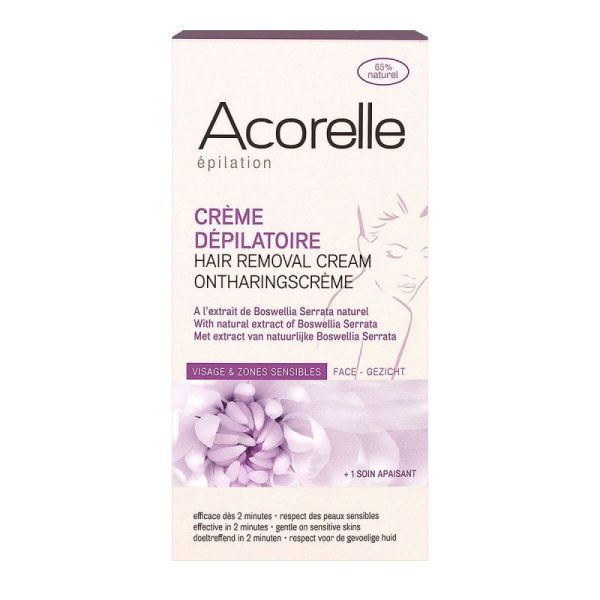 Acorelle Cr Depil Vis Zone Sens T/75Ml