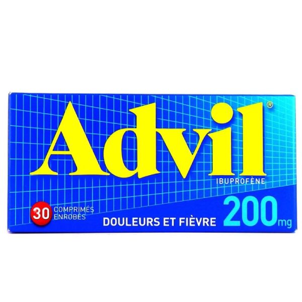 Advil 200Mg Cpr Enr Plq/3X10 (30)
