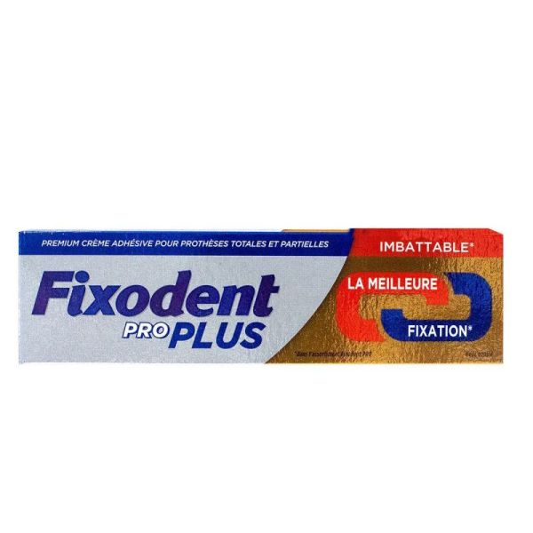 Fixodent Pro Plus Fort Longue Duree 40Gr