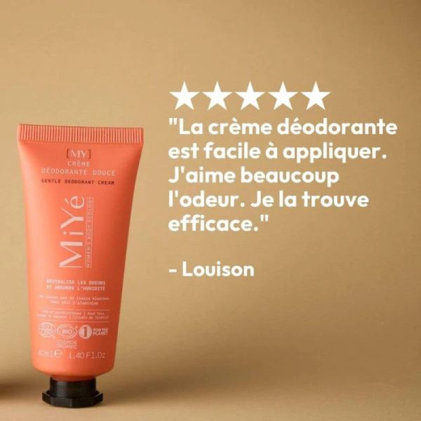 Miye Creme Deodorante Douce 40Ml
