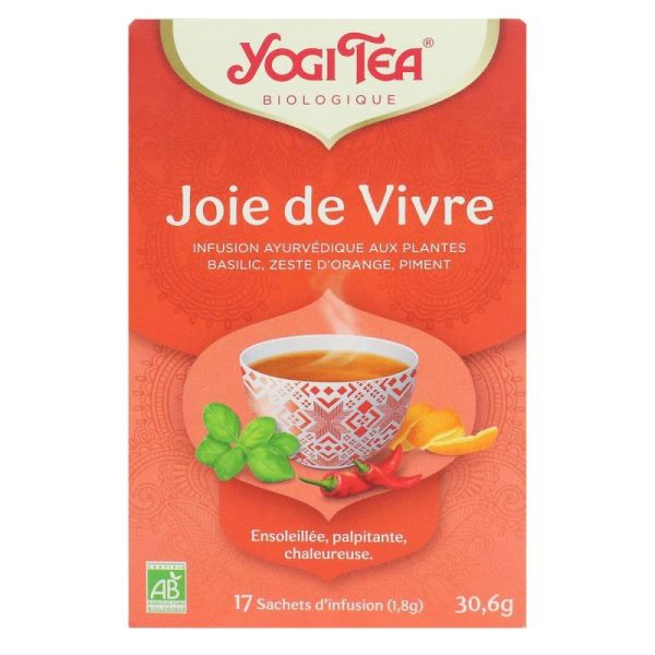 Yogi Tea Tis Ayurvédi Joie De Vivre 17Sach