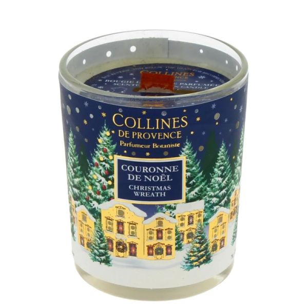 Collines De Provence Bougie Couronne Noel Pm