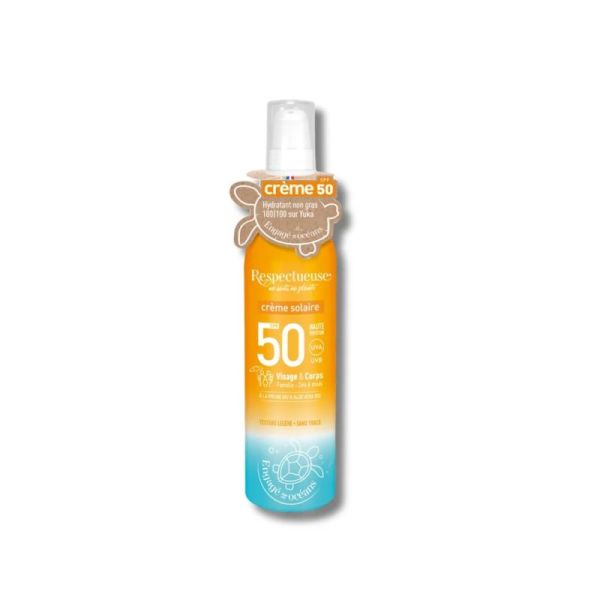 Respectueuse Crème Solaire Spf50 100Ml