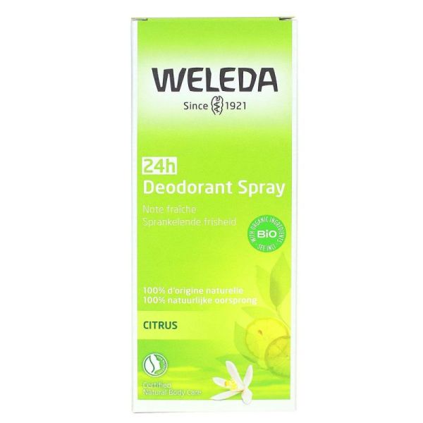 Weleda Deod Citrus Spr 100Ml
