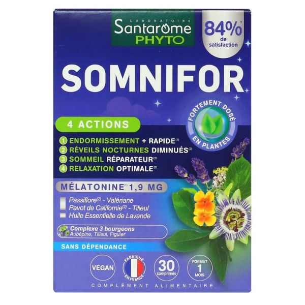 Santarome Somnifor 4Actions Cpr30