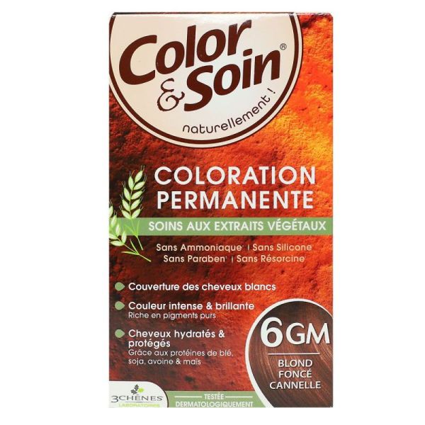 3 Chenes Color/Soin Bl Fonc Can6Gm