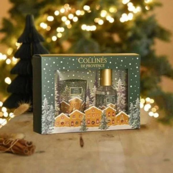 Collines Prov Coffret Parf+Bg Foret De Sapin