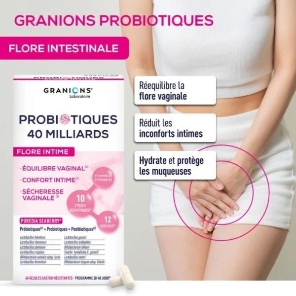 Granions Probio Intime Gelul 40