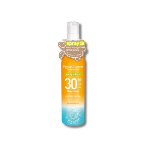 Respectueuse Spray Solaire Spf30 100Ml